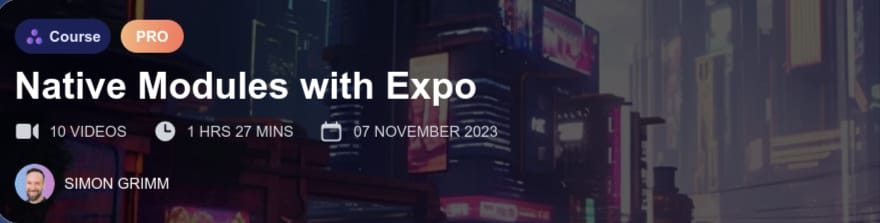 Native Modules with Expo