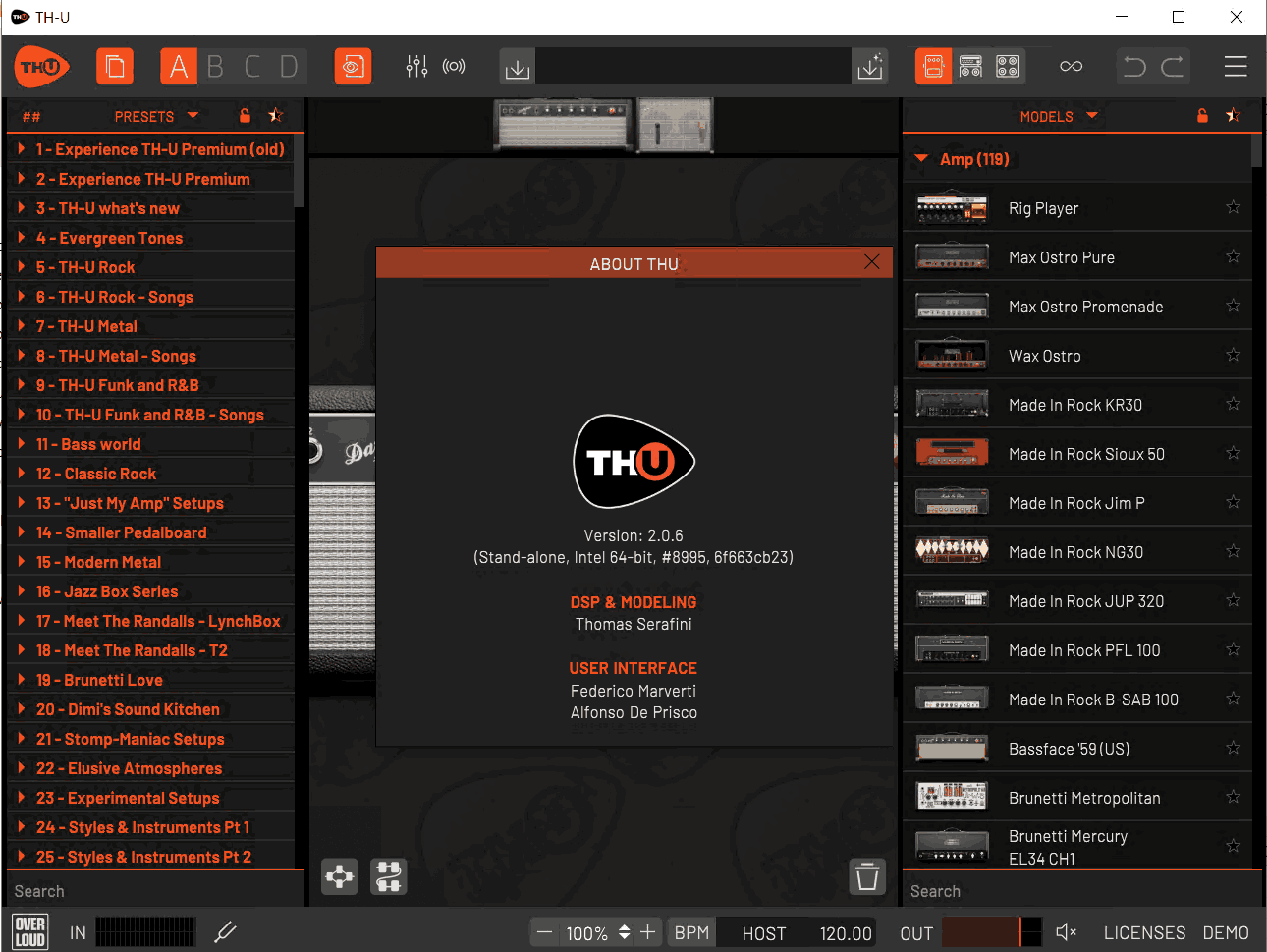 Overloud TH-U Premium 2.0.6 (x64)