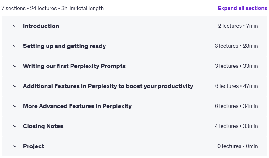 Perplexity AI Masterclass - A Gen-AI Certification Course