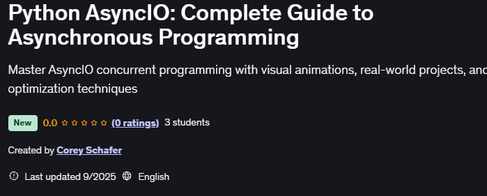 Python AsyncIO Complete Guide to Asynchronous Programming