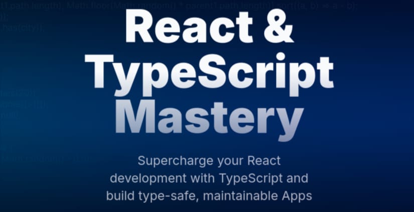 React & TypeScript Mastery
