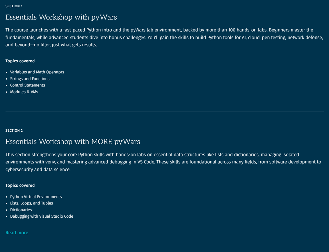SEC573: Automating Information Security with Python