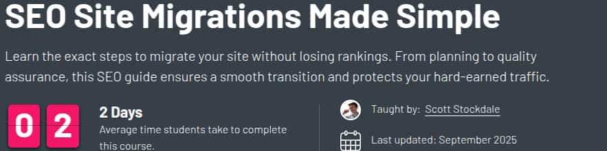 SEO Site Migrations Made Simple