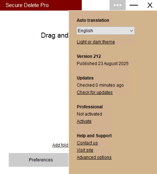 Secure Delete Professional 2025