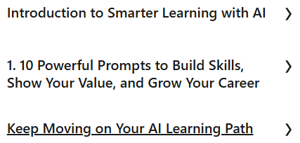 Smarter Learning with AI: 10 Powerful Prompts to Build Skills, Show Your Value, and Grow Your Career