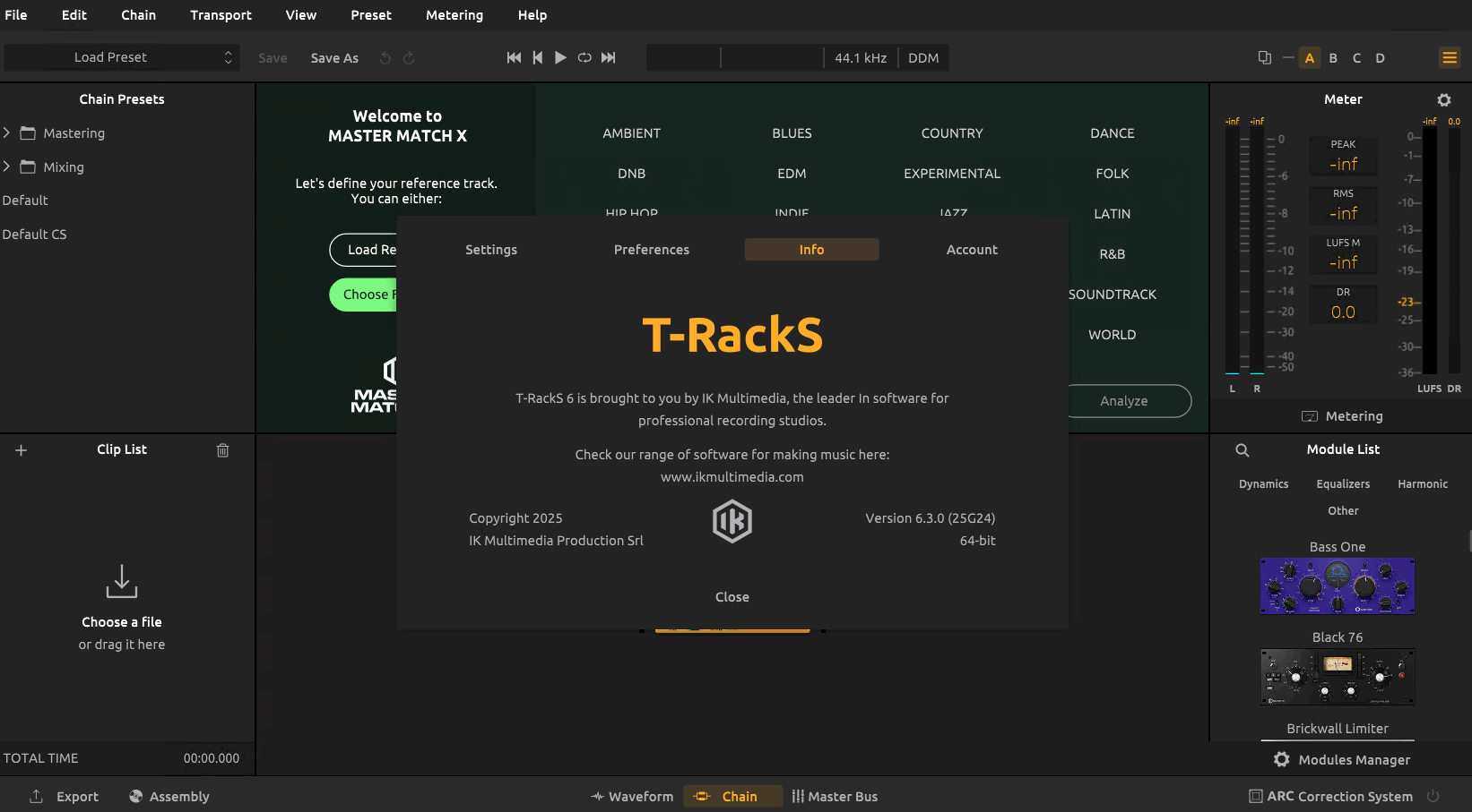 IK Multimedia T-RackS