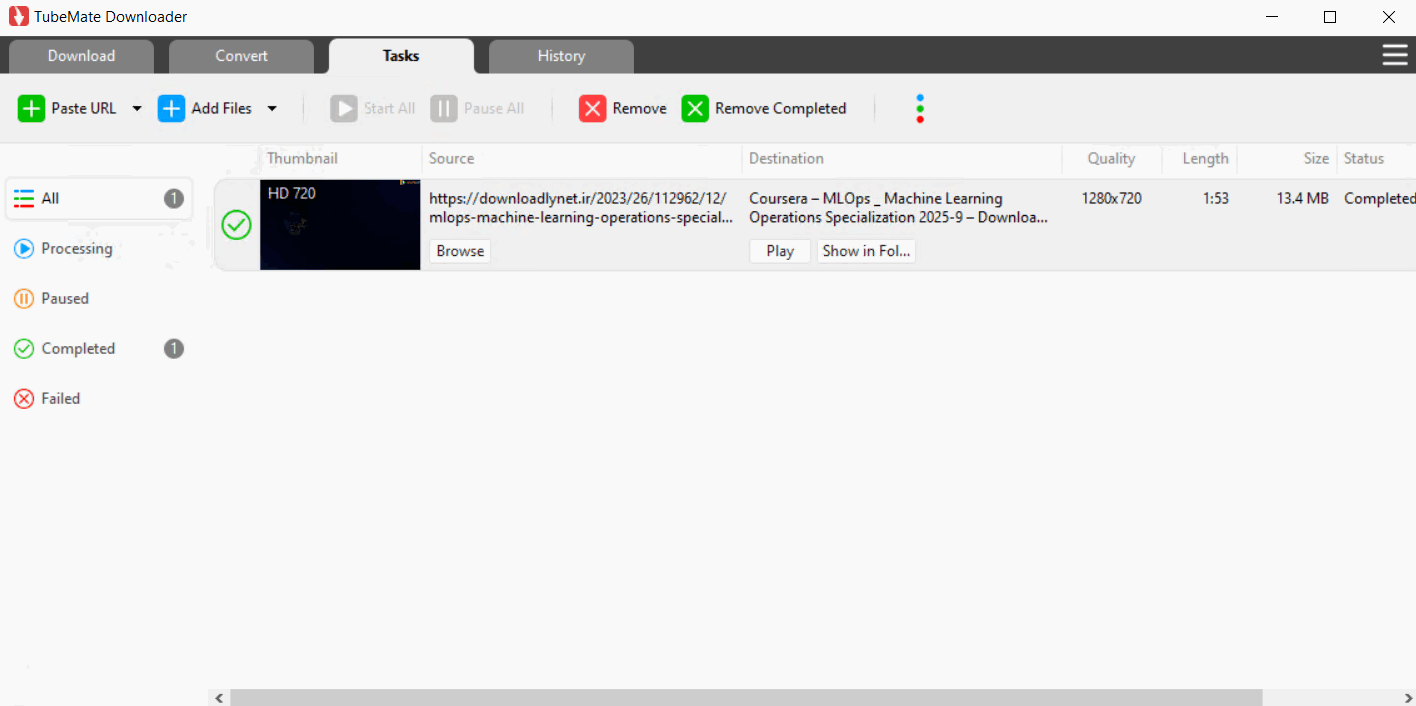 TubeMate Downloader