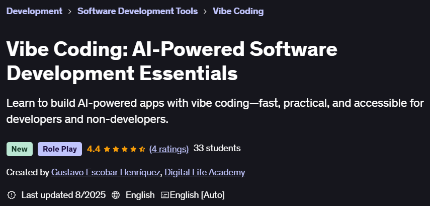 Vibe Coding: AI-Powered Software Development Essentials