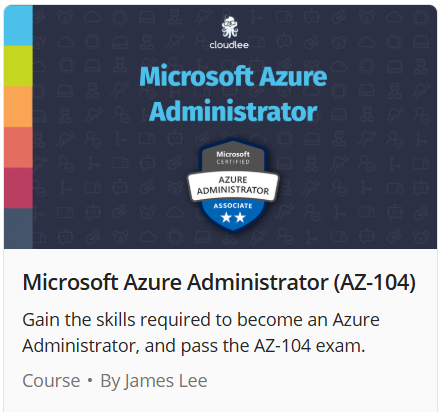 AZ-104 Microsoft Azure Administrator