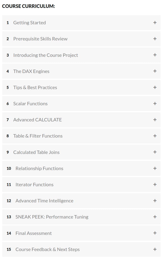 Advanced DAX for Power BI
