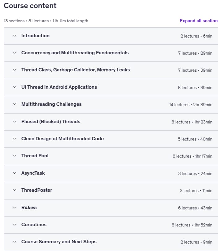 Android Multithreading Masterclass