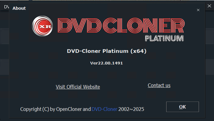 DVD-Cloner XR Gold / Platinum 22.0.0.1491 Multilingual