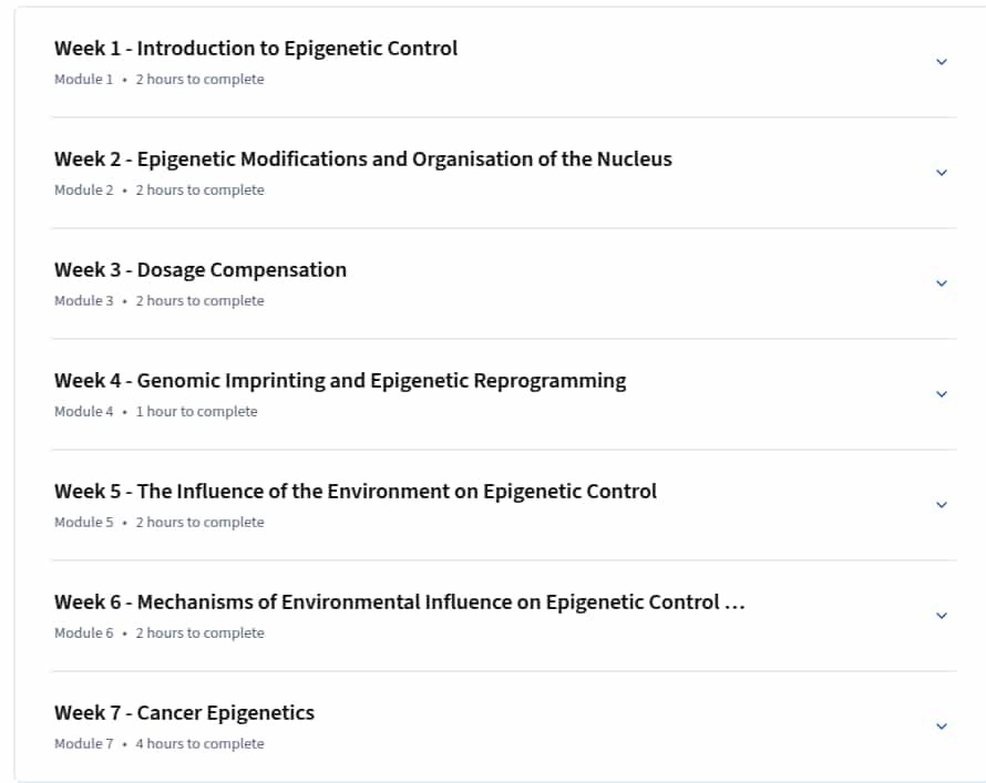 Epigenetic Control of Gene Expression