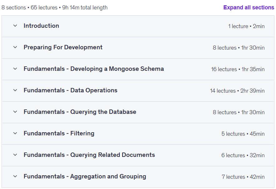 Express MongoDB Mongoose Query Fundamentals