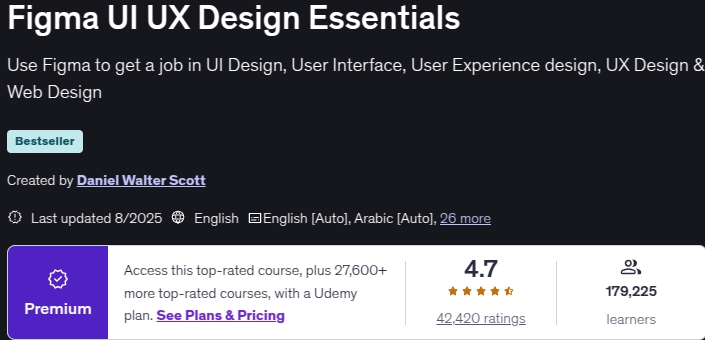 Figma UI UX Design Essentials