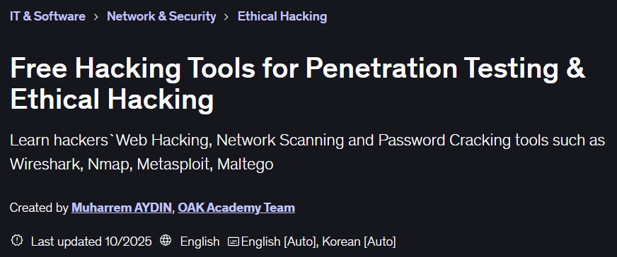 Free Hacking Tools for Penetration Testing & Ethical Hacking
