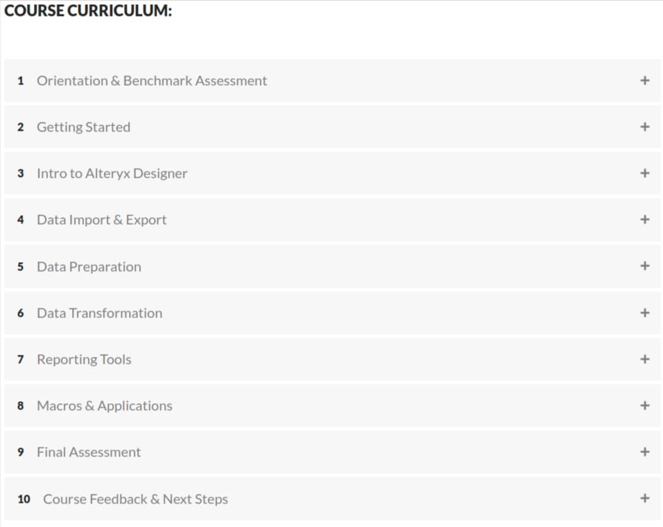 Intro to Alteryx Designer