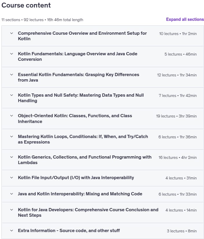 Kotlin for Java Developers