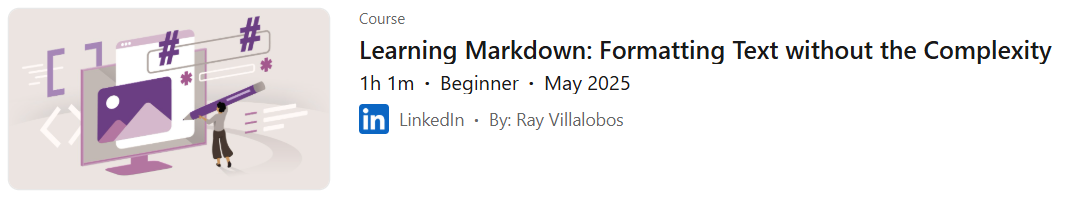 Learning Markdown: Formatting Text without the Complexity