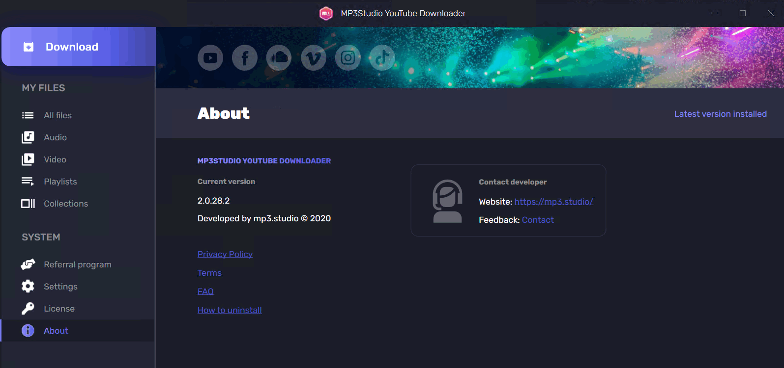 MP3Studio YouTube Downloader
