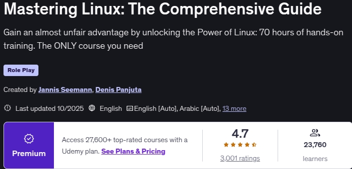 Mastering Linux_ The Comprehensive Guide