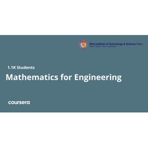 Mathematics for Engineering Specialization