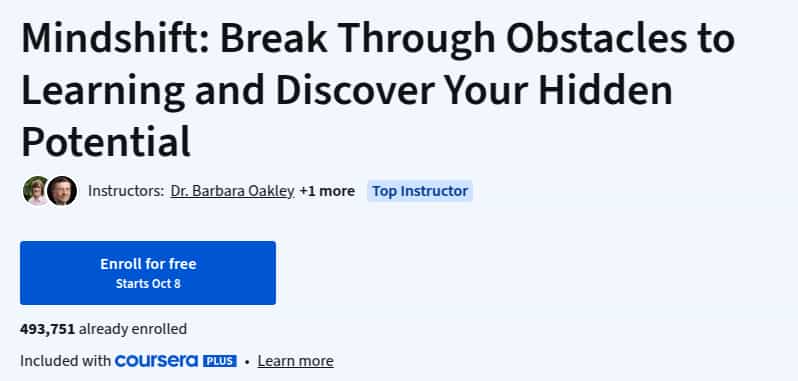Mindshift_ Break Through Obstacles to Learning and Discover Your Hidden Potential