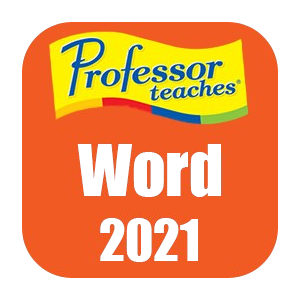 Professor Teaches Word