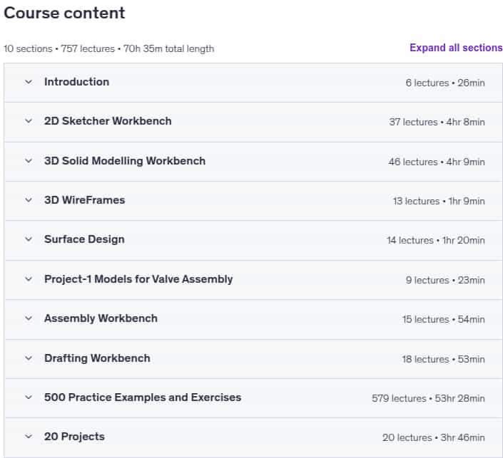 Siemens NX Mastery _ 500 Examples_20 Project_300 Q&A_10 Test
