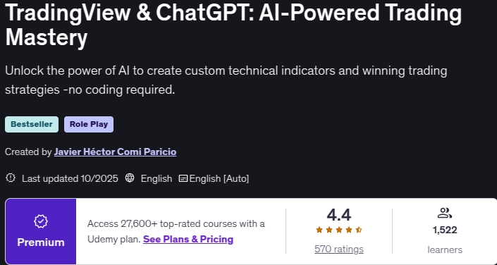 TradingView & ChatGPT_ AI-Powered Trading Mastery