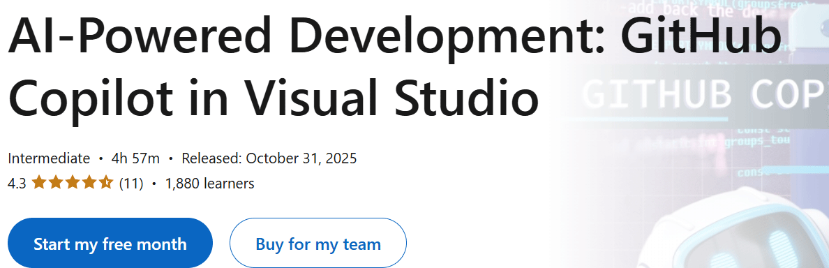 AI-Powered Development GitHub Copilot in Visual Studio