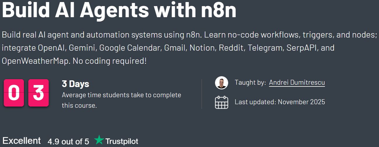Build AI Agents with n8n