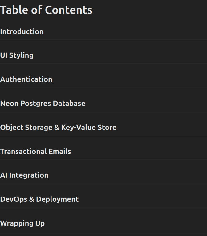 Build a Fullstack Next.js App, v4