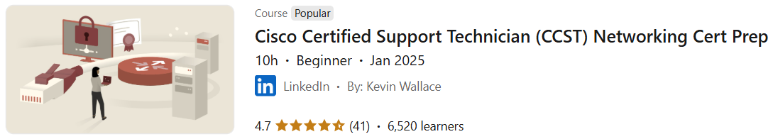 Cisco Certified Support Technician (CCST) Networking Cert Prep