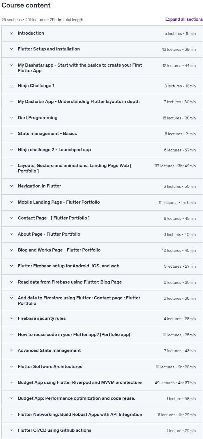 Complete Flutter Guide 2025_ Build Android, iOS and Web apps