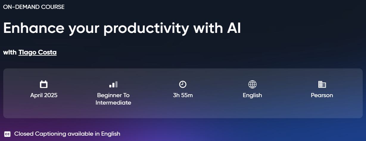 Enhance your productivity with AI