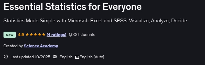 Essential Statistics for Everyone
