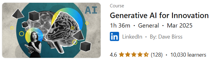 Generative AI for Innovation