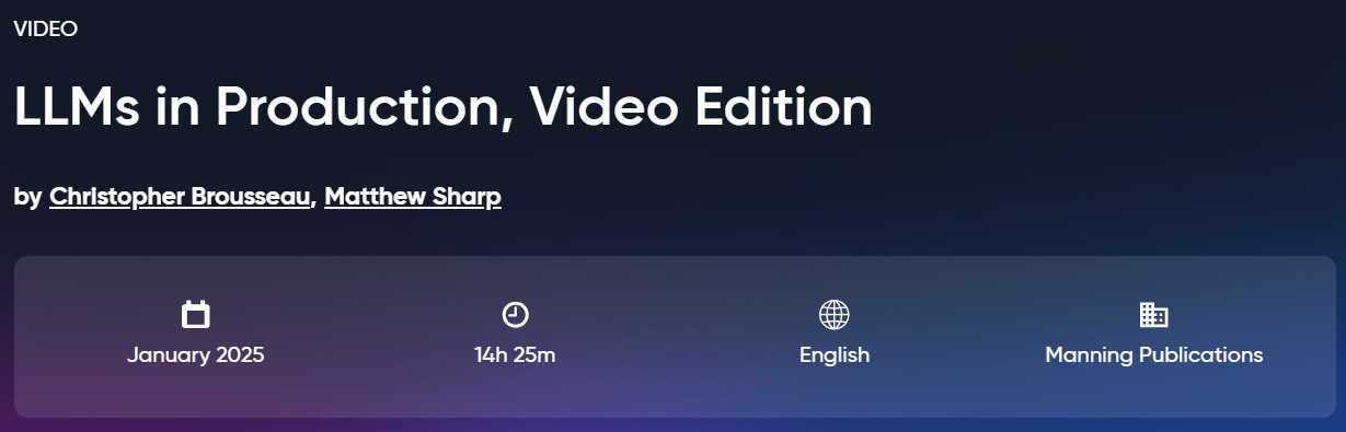 LLMs in Production, Video Editing