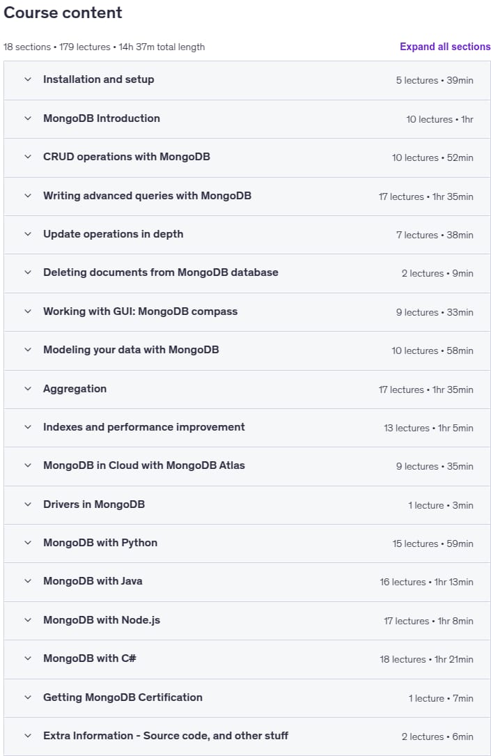 MongoDB Masterclass_ Excel in NoSQL & Pass Certification!