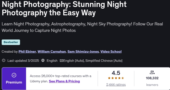 Night Photography_ Stunning Night Photography the Easy Way