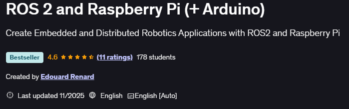 ROS 2 and Raspberry Pi (+ Arduino)