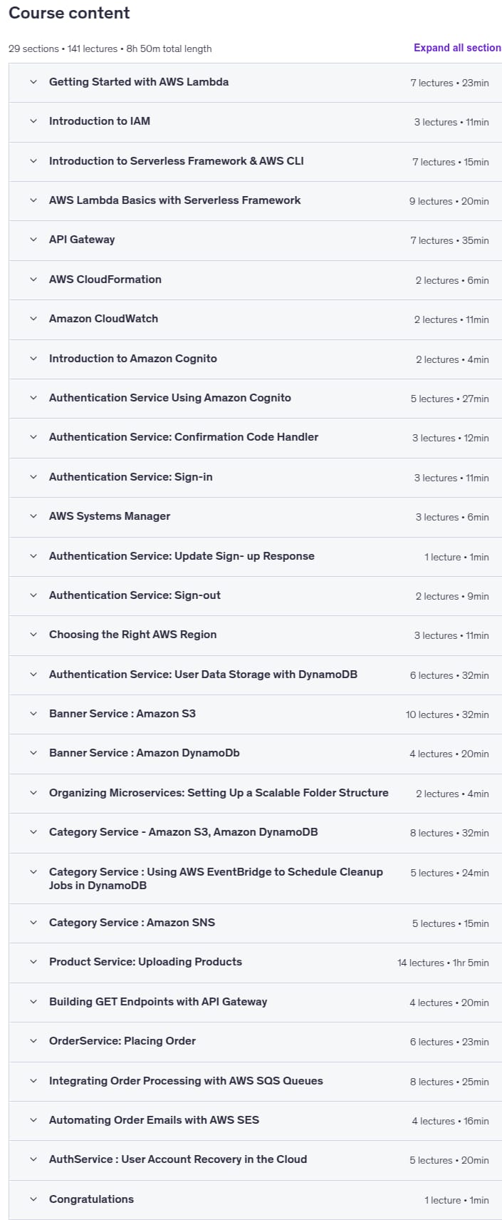 Serverless Framework Guide_ API Gateway , AWS & Node.js