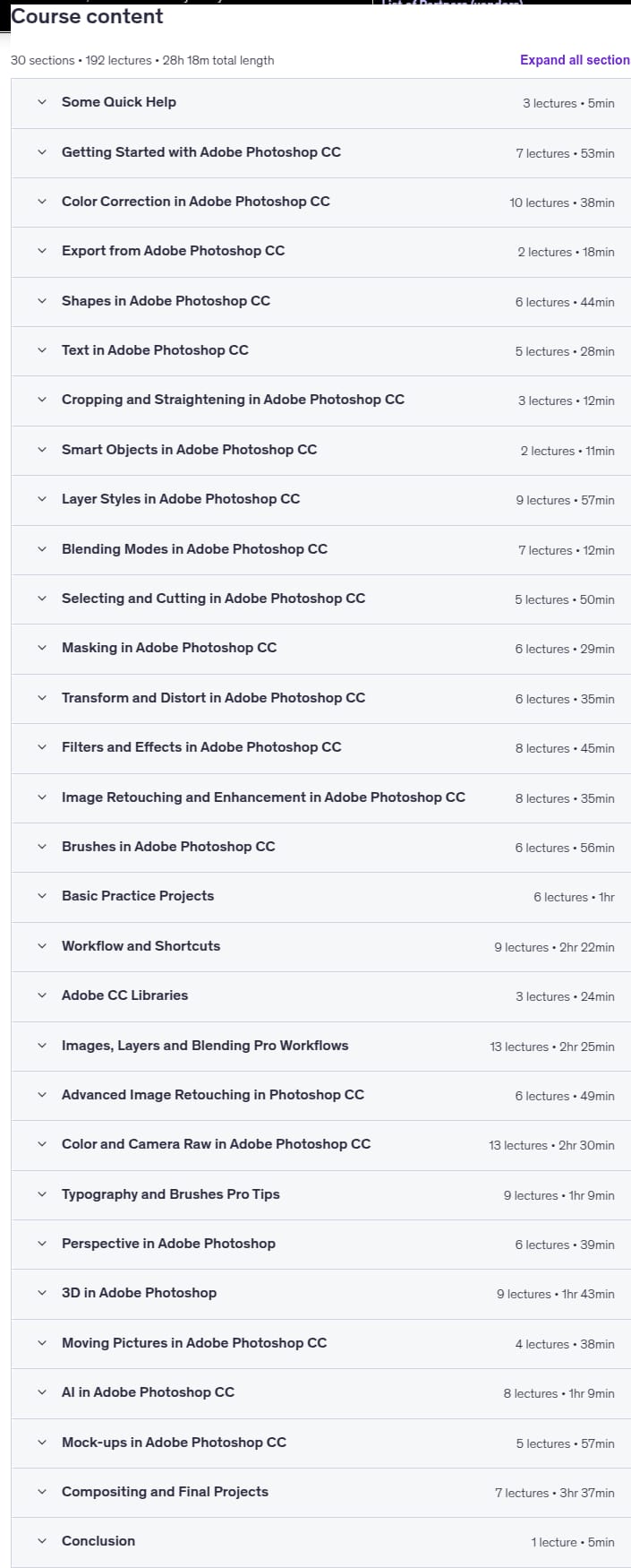 The Adobe Photoshop CC Maga Mastery Class_ Basic to Pro & AI