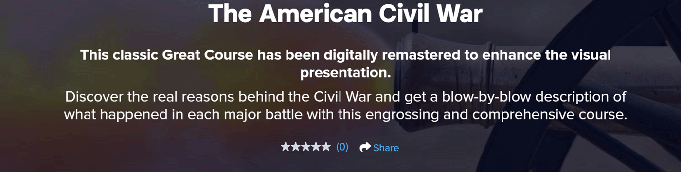 The American Civil War