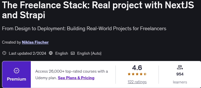 The Freelance Stack_ Real project with NextJS and Strapi