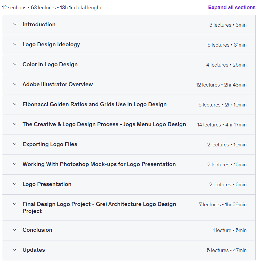 The Logo Design Mastery Course in Adobe Illustrator CC
