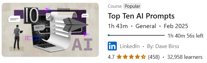 Top Ten AI Prompts