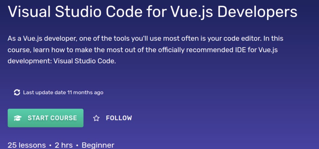 Visual Studio Code for Vue.js Developers