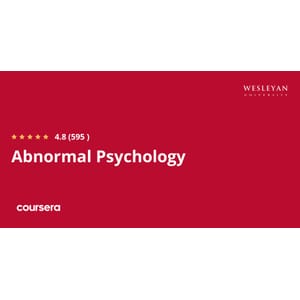 Abnormal Psychology Specialization